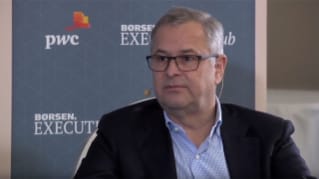 Søren Skou CEO hos A.P. Møller-Mærsk taler ved Børsen Executive Club