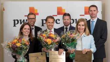 Vindere af C20+ Regnskabspriserne 2017: DONG Energy, Arla Foods og Novo Nordisk